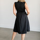 Berlin Half-Zip Sleeveless Midi Dress FF Dresses