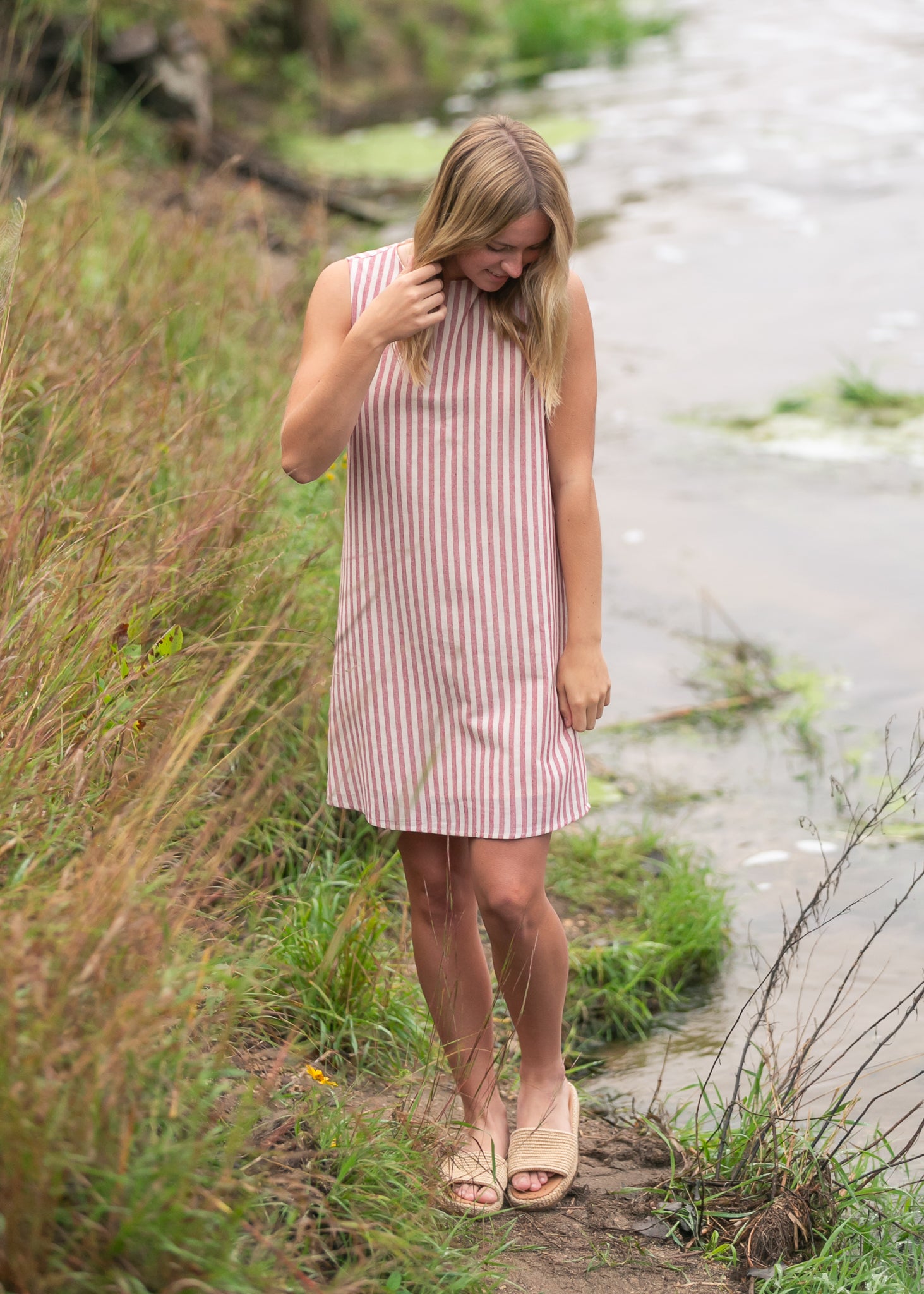 Bex Shift Midi Dress IC Dresses