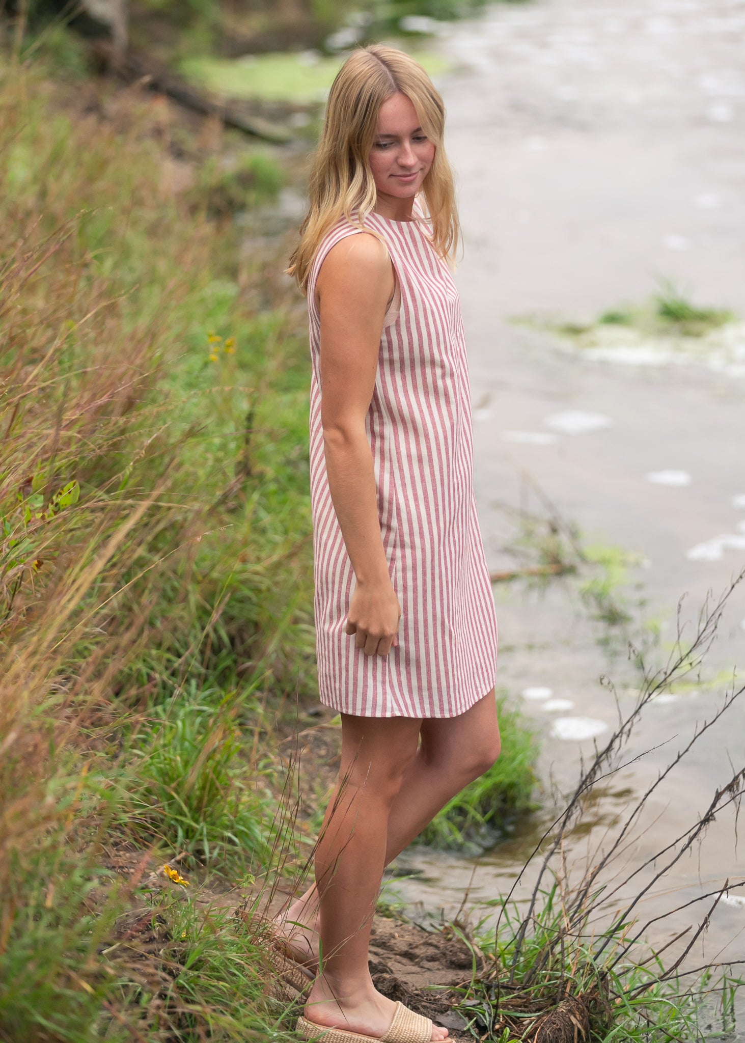 Bex Shift Midi Dress IC Dresses