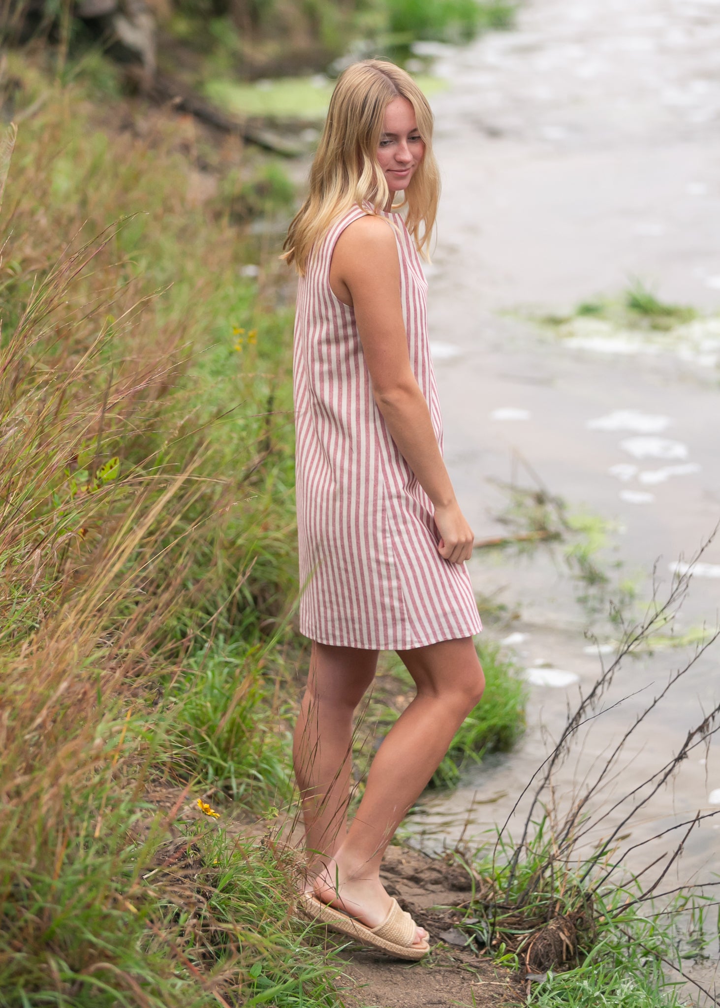 Bex Shift Midi Dress IC Dresses