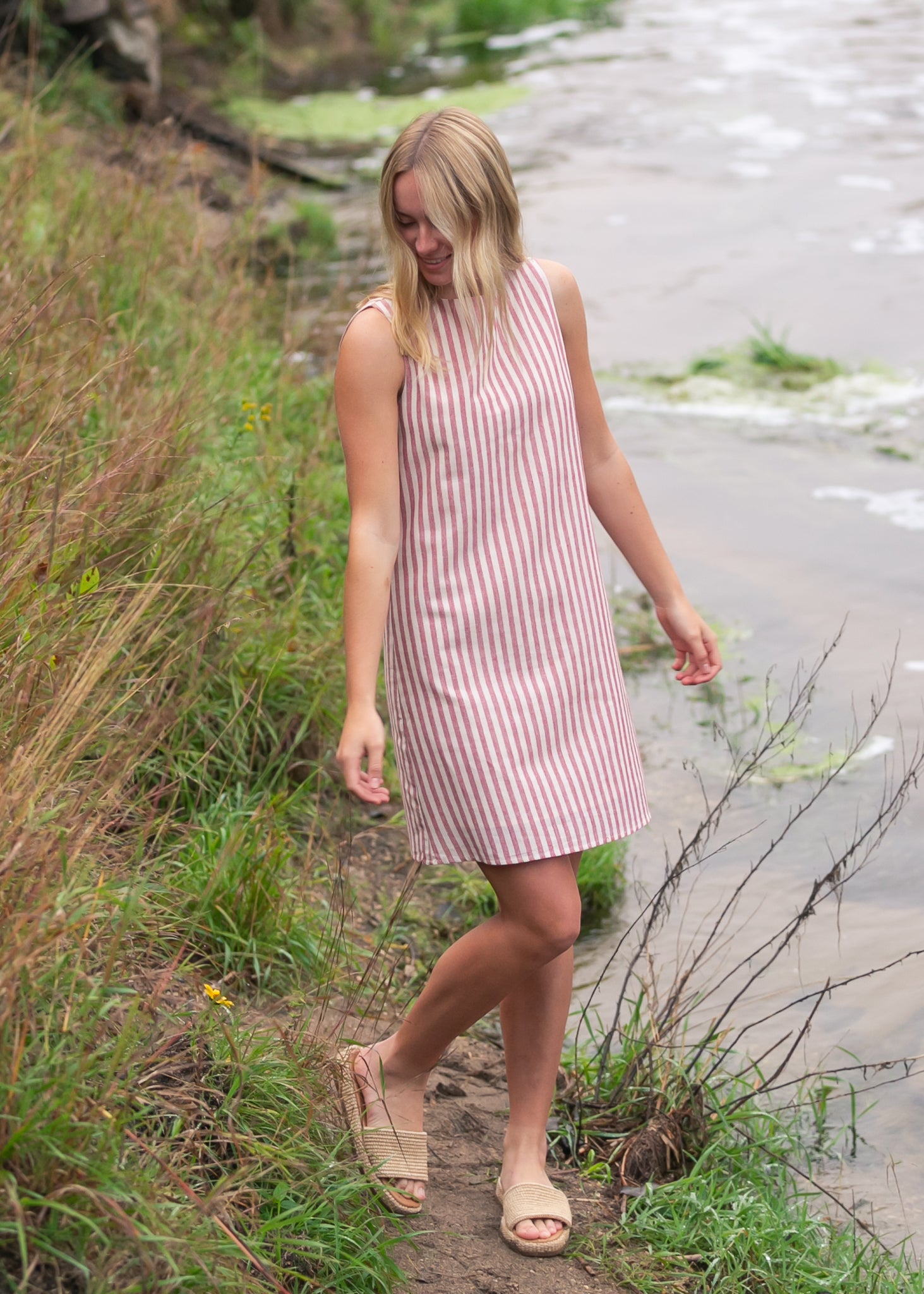 Bex Shift Midi Dress IC Dresses