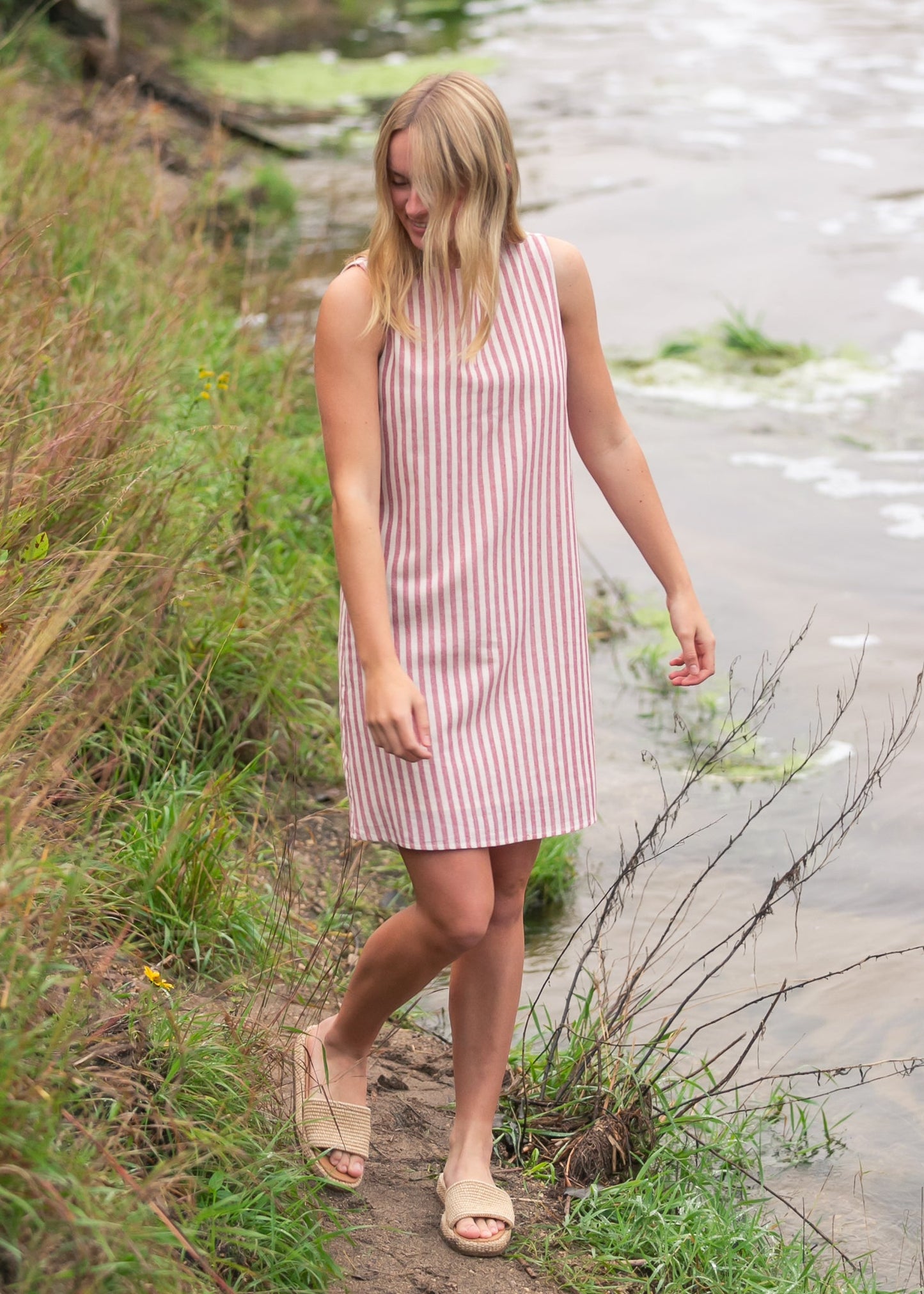 Bex Shift Midi Dress IC Dresses