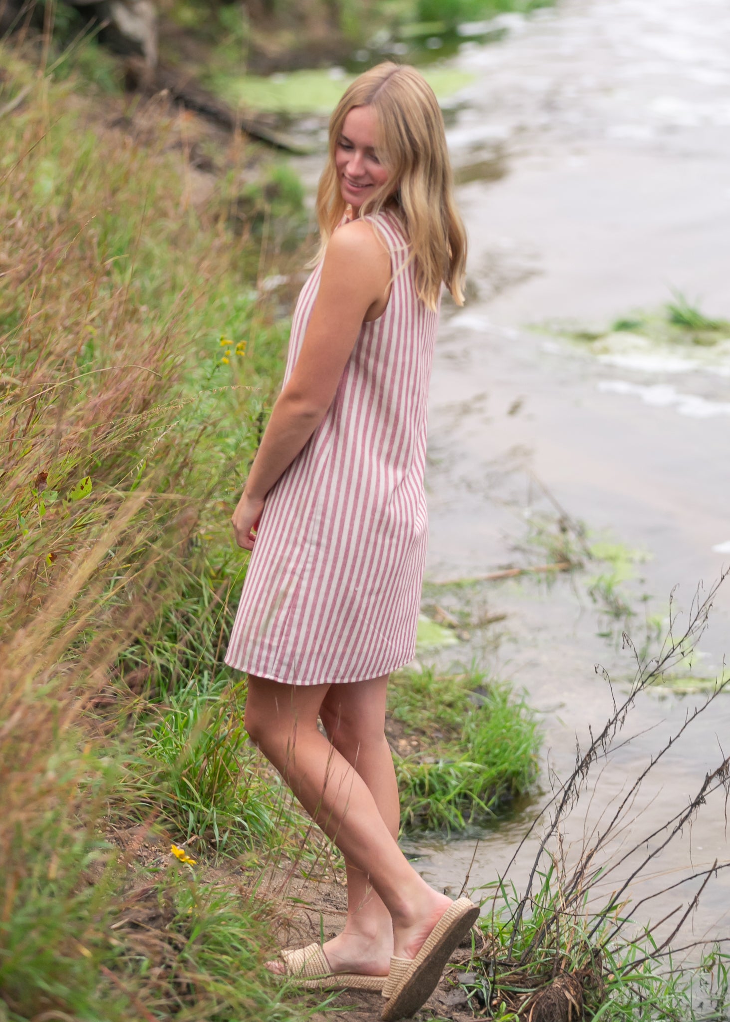 Bex Shift Midi Dress IC Dresses
