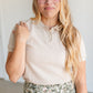 Billy Polo Knit Top FF Tops