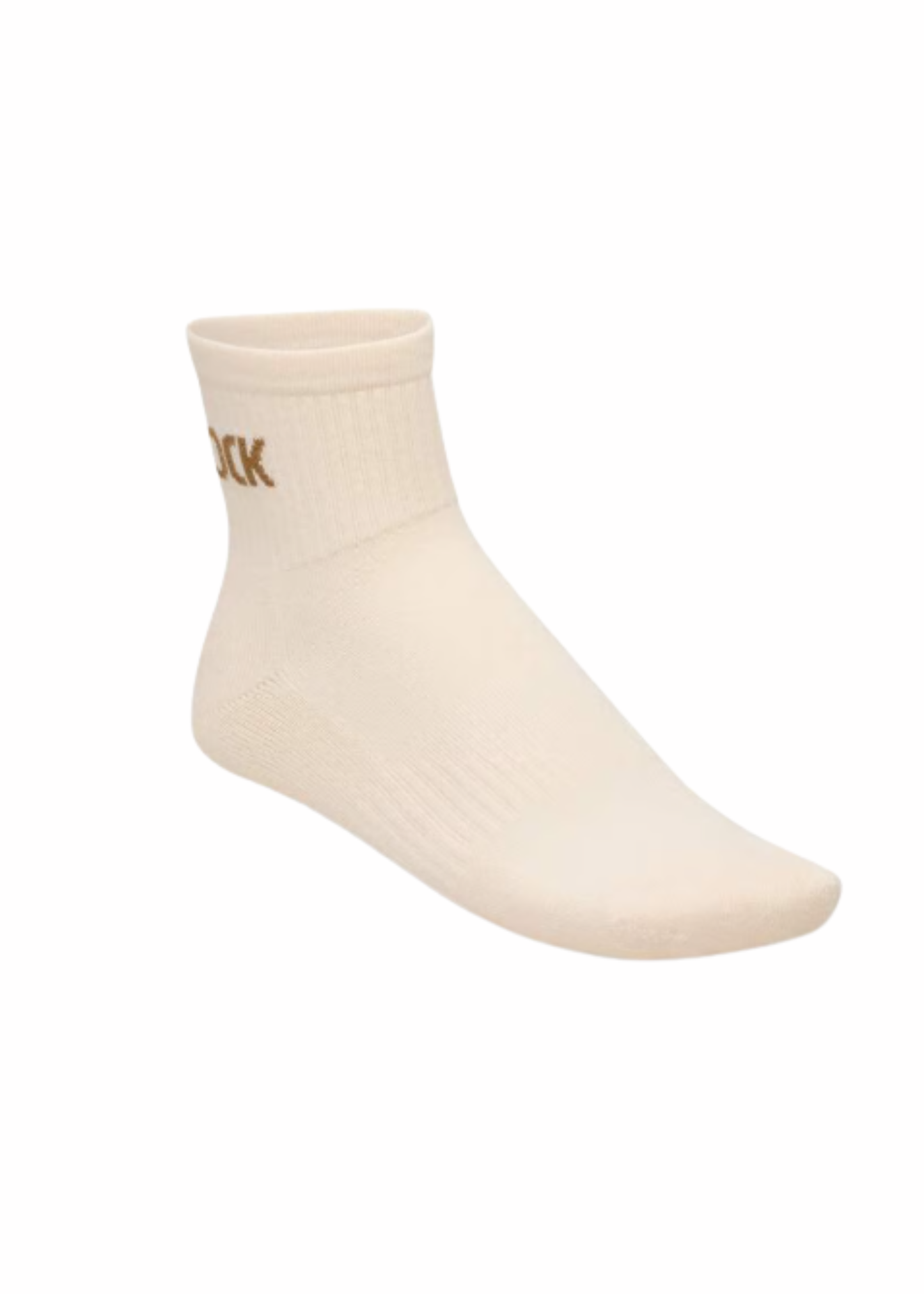 Birkenstock® Cotton Crew Ankle Eggshell Mink Accessory 36