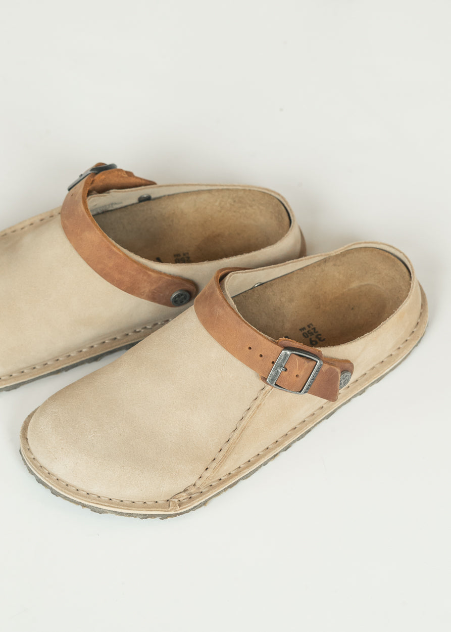 BIRKENSTOCK® Lutry Premium Suede Nubuck Clogs Shoes