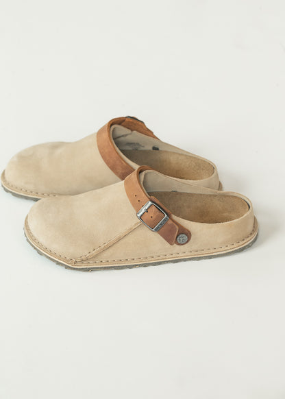 BIRKENSTOCK® Lutry Premium Suede Nubuck Clogs Shoes