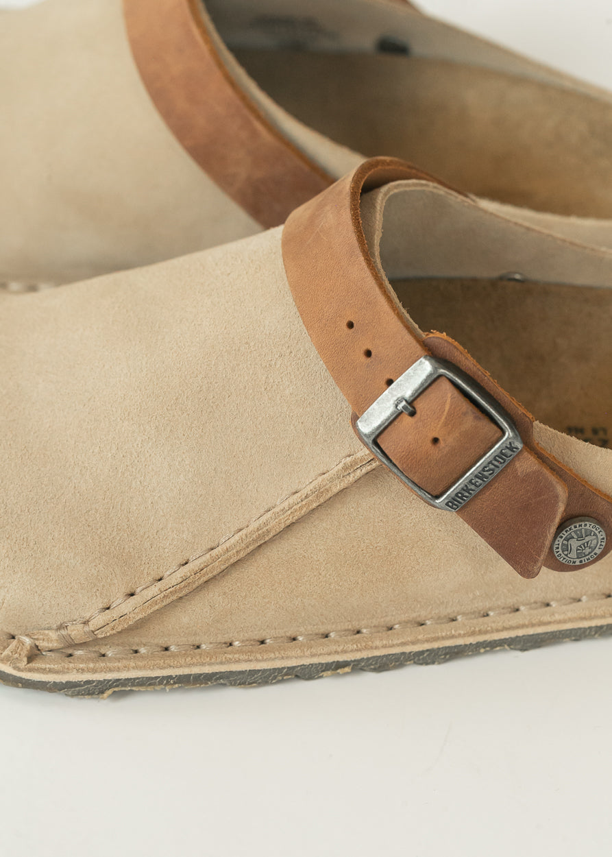 BIRKENSTOCK® Lutry Premium Suede Nubuck Clogs Shoes