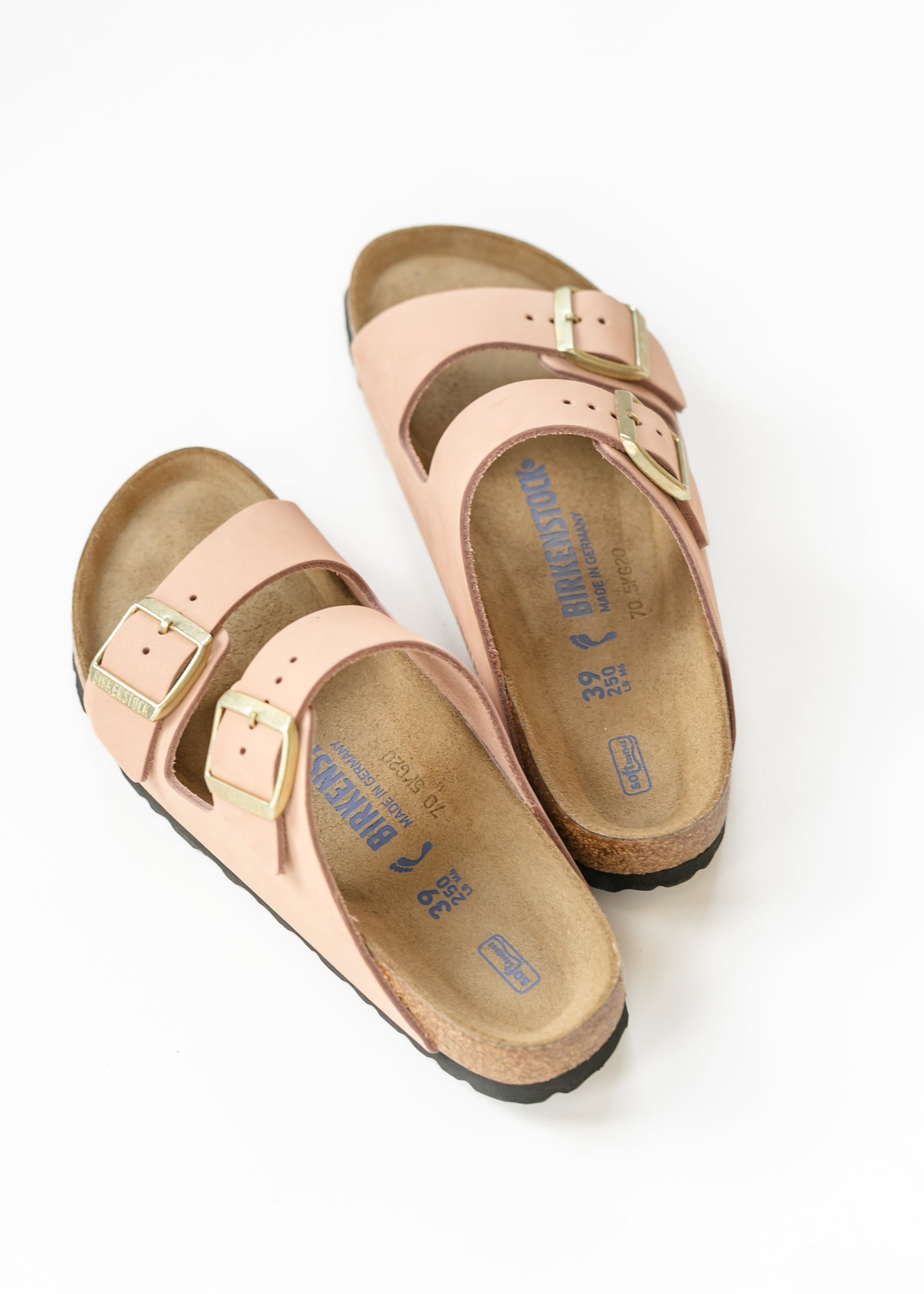 Birkenstock® Soft Pink Arizona Soft Footbed Sandal Shoes