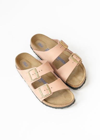 Birkenstock® Soft Pink Arizona Soft Footbed Sandal Shoes