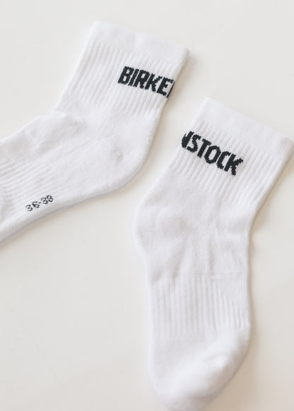 Birkenstock® White Crew Ankle Socks - 2 pack Accessory