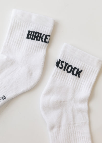 Birkenstock® White Crew Ankle Socks - 2 pack Accessory