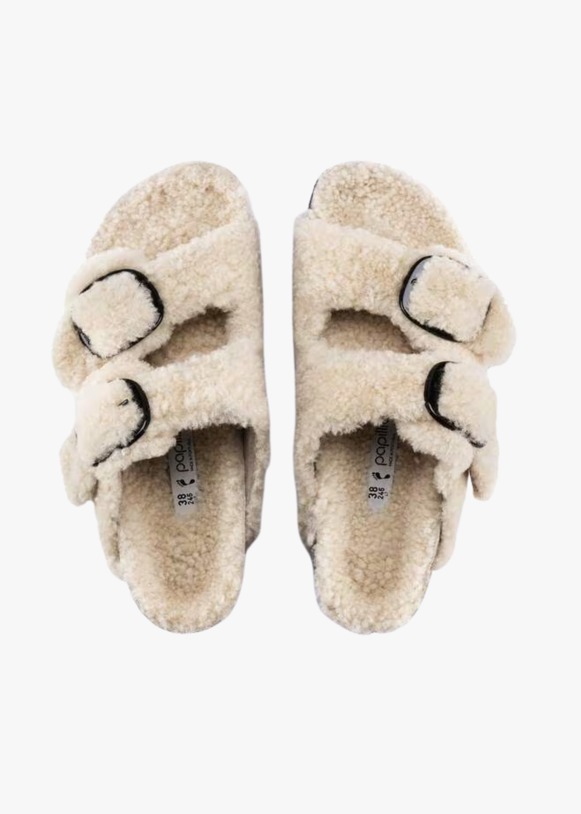 Birkenstock® Women's Arizona Big Buckle Shearling Shoes