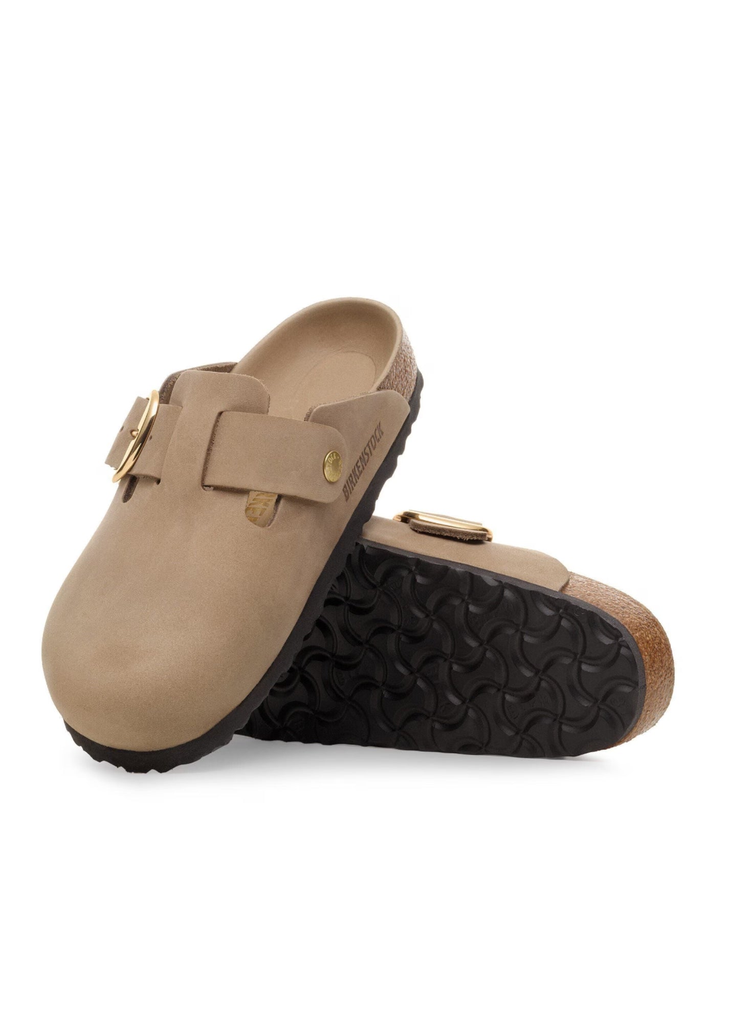 BIRKENSTOCK® Women's Boston Brown Oiled Leather Clog Shoes