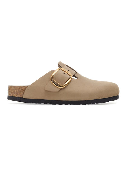 BIRKENSTOCK® Women's Boston Brown Oiled Leather Clog Shoes
