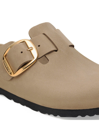 BIRKENSTOCK® Women's Boston Brown Oiled Leather Clog Shoes