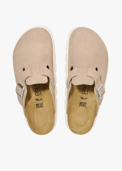 Birkenstock® Women's Boston Chunky Suede Clogs Shoes