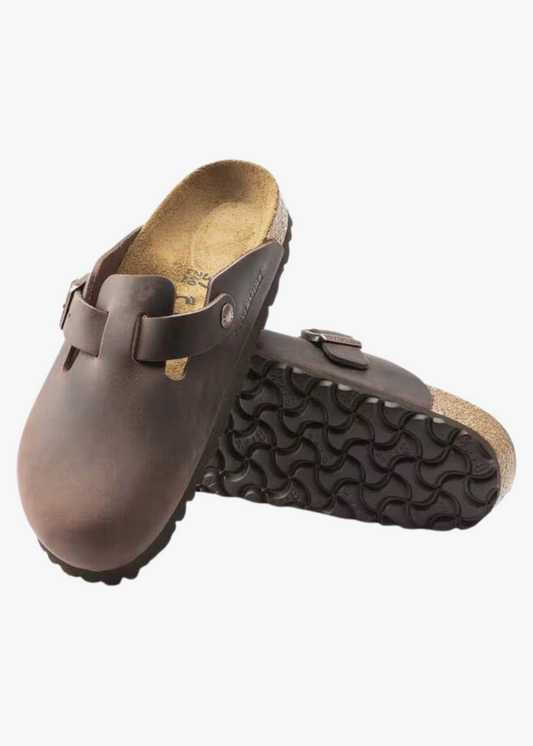 Birkenstock® Women's Boston Oiled Leather Clogs Shoes