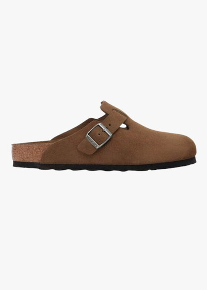 Birkenstock® Women's Boston Suede Leather Clogs Shoes 11