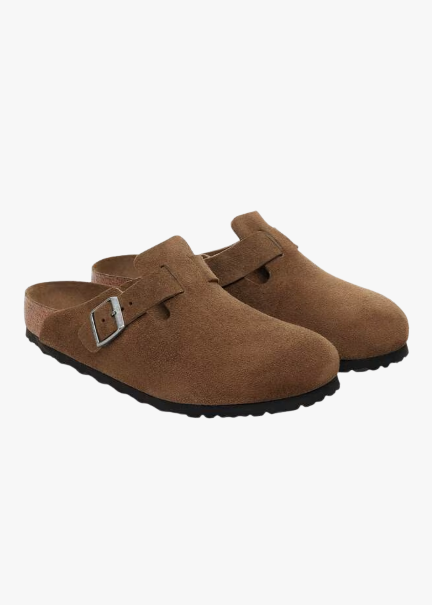 Birkenstock® Women's Boston Suede Leather Clogs Shoes 11