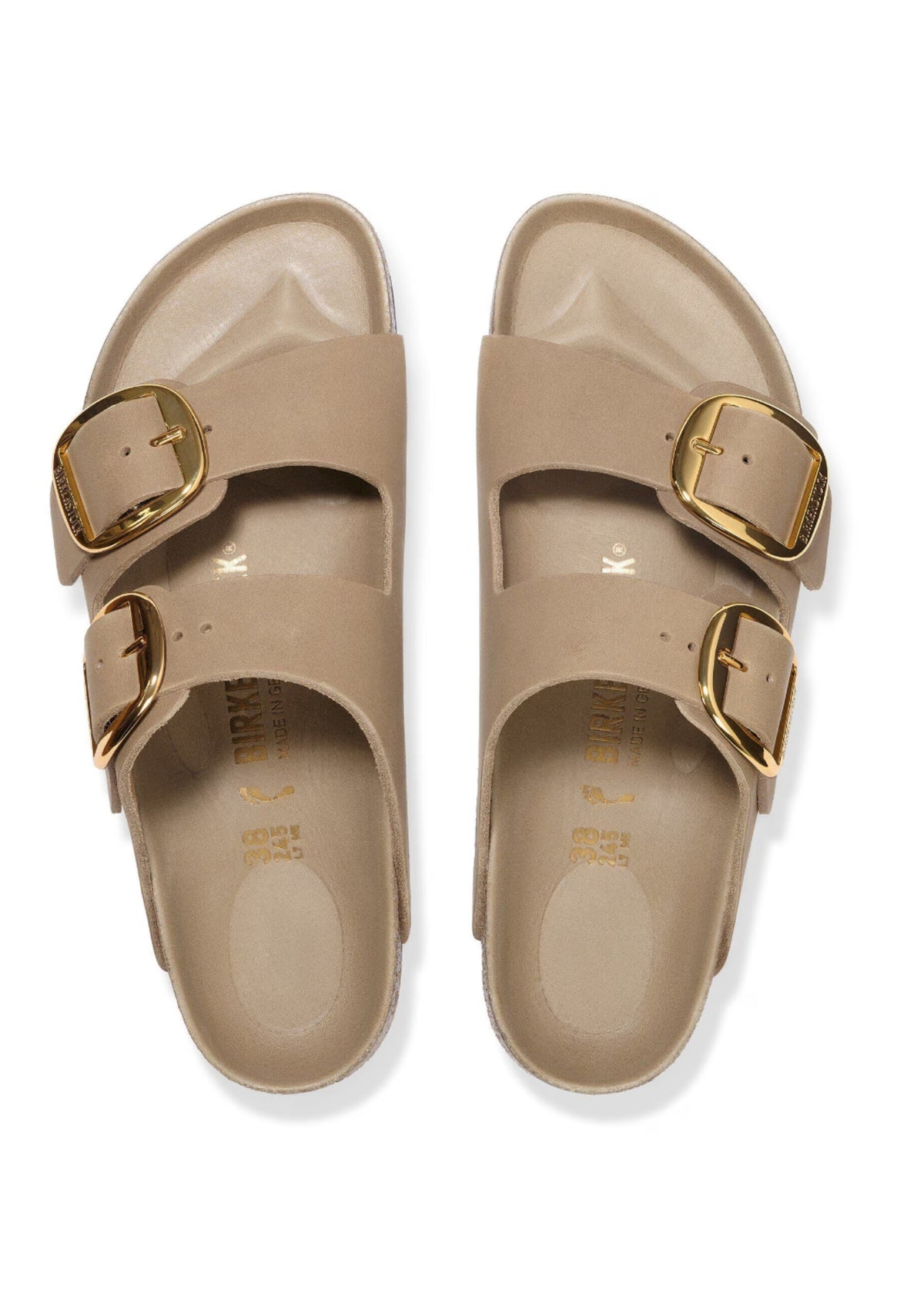 BIRKENSTOCK® Women's Brown Arizona Big Buckle Sandals Shoes