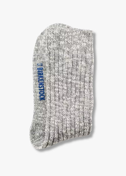 Birkenstock® Women's Cotton Slub Socks Accessories Gray/White
