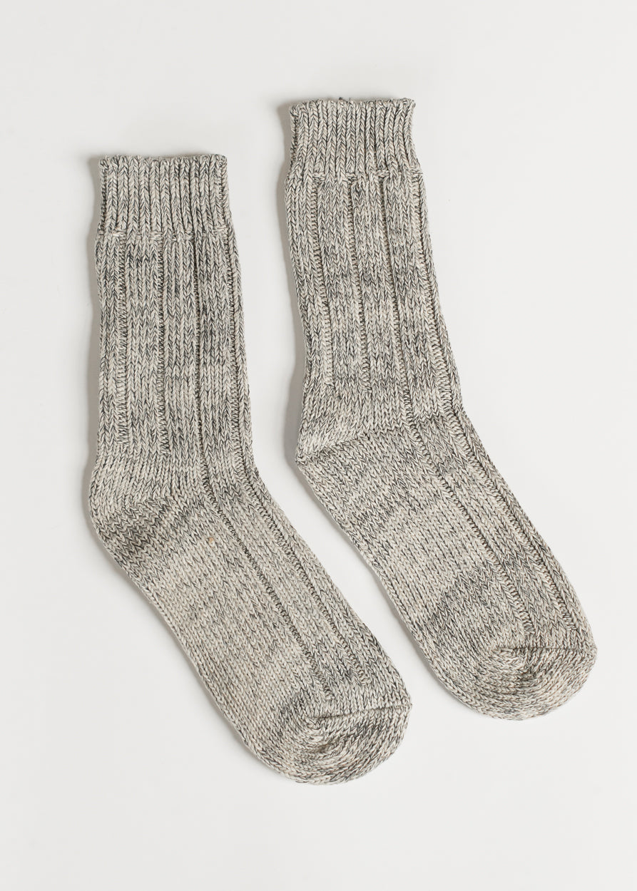Birkenstock® Women's Gray Cotton Twist Socks Accessories