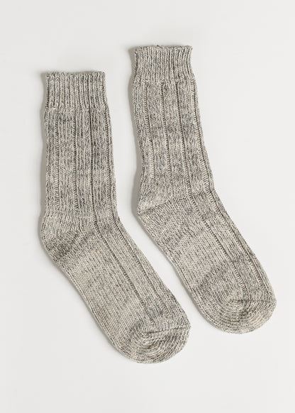 Birkenstock® Women's Gray Cotton Twist Socks Accessories