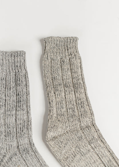 Birkenstock® Women's Gray Cotton Twist Socks Accessories