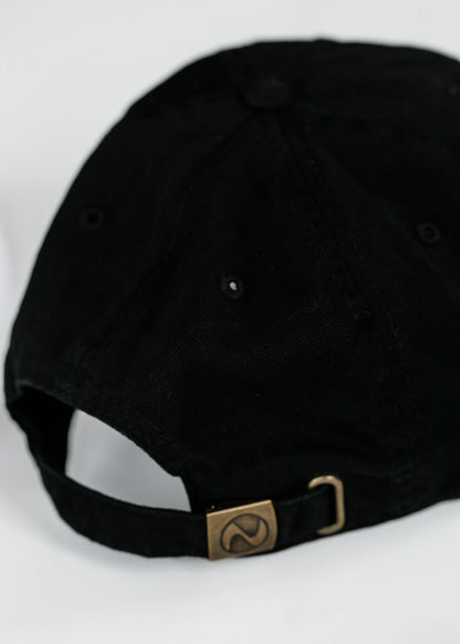 Black Cotton Baseball Hat Accessory