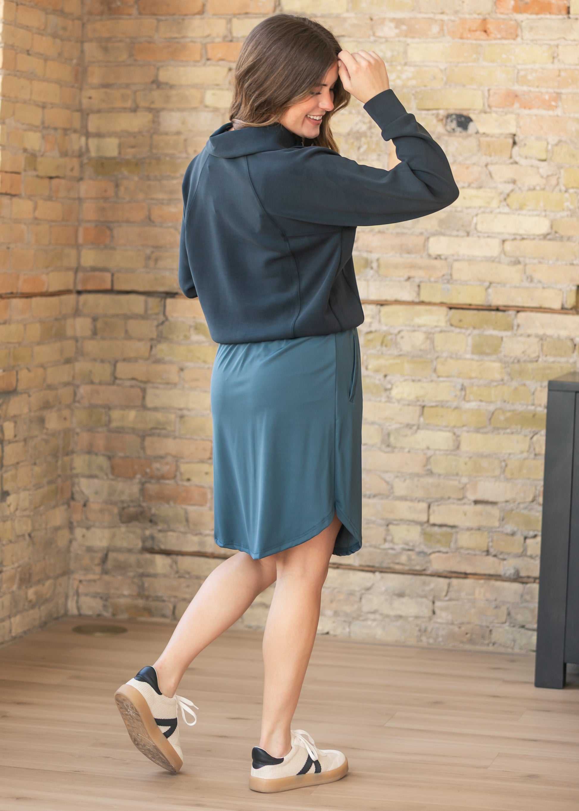 Black Laguna Half Zip Pullover - FINAL SALE FF Tops
