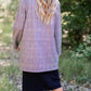 Black Plaid Blazer Jacket - FINAL SALE FF Tops