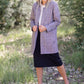 Black Plaid Blazer Jacket - FINAL SALE FF Tops