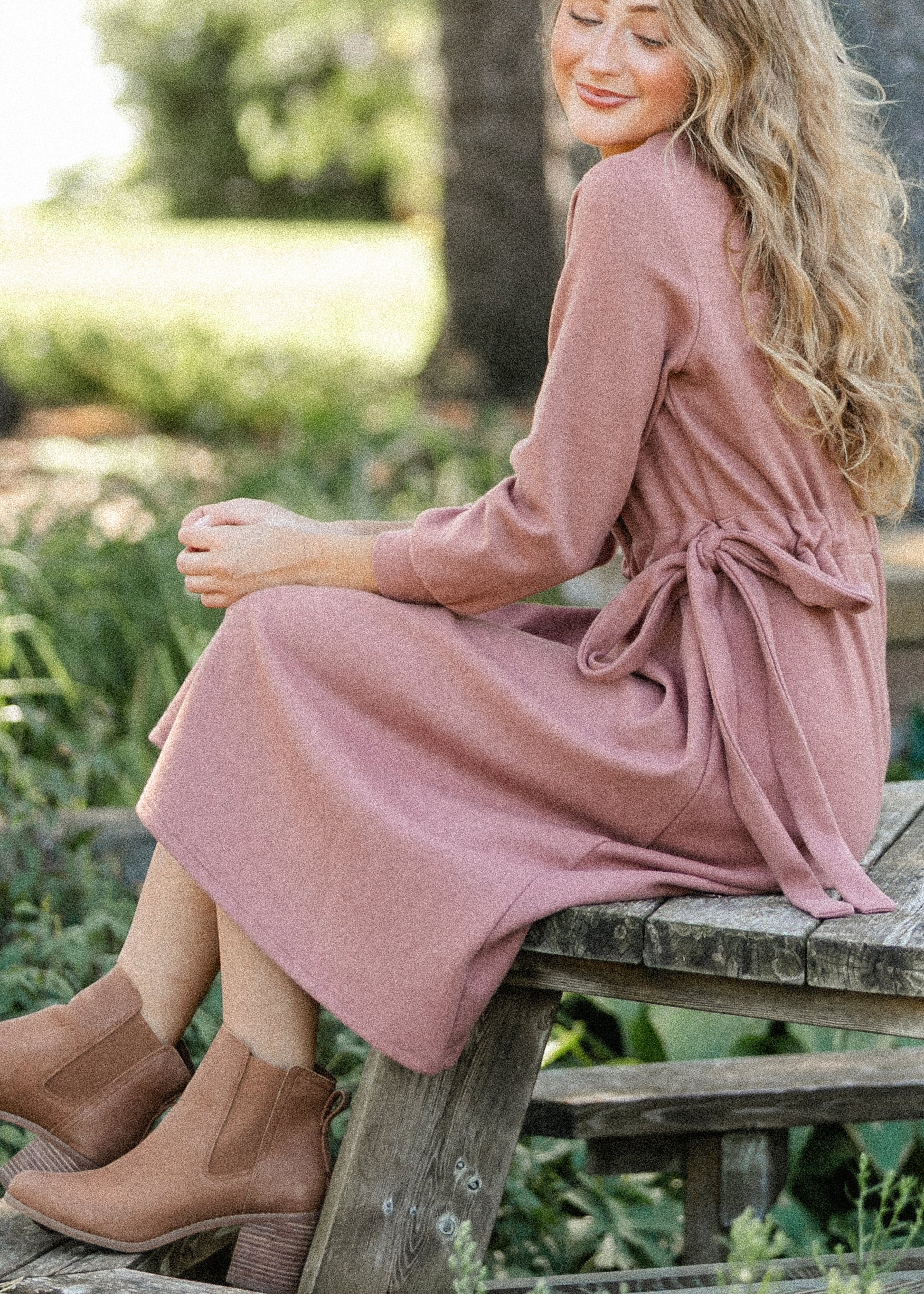 Blair Long Sleeve Midi Dress - FINAL SALE XS Blair Long Sleeve Midi Dress - FINAL SALE XS