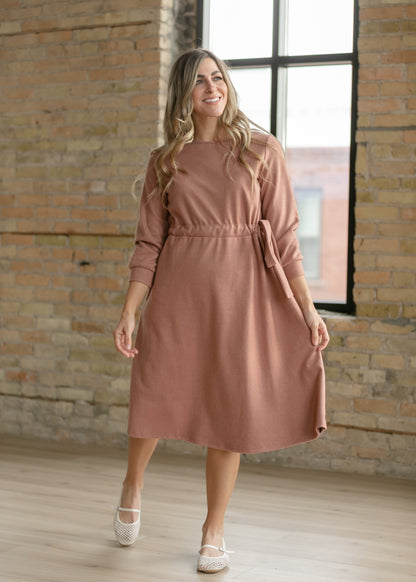 Blair Long Sleeve Midi Dress IC Dresses
