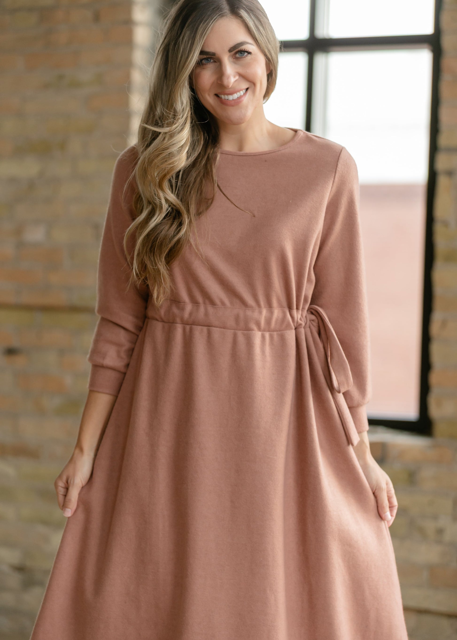 Blair Long Sleeve Midi Dress - FINAL SALE Inherit Co. Blair Long Sleeve Midi Dress - FINAL SALE Inherit Co.