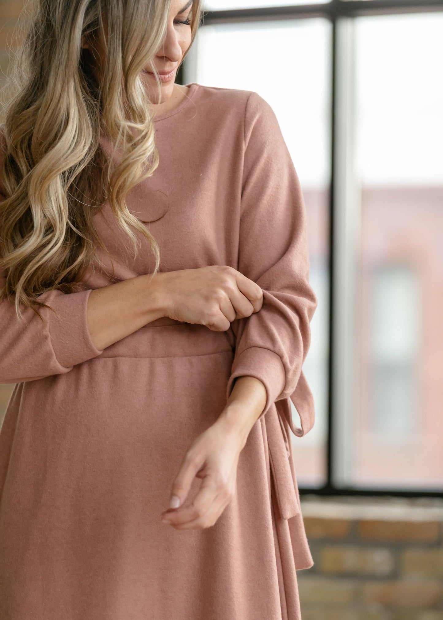 Blair Long Sleeve Midi Dress IC Dresses