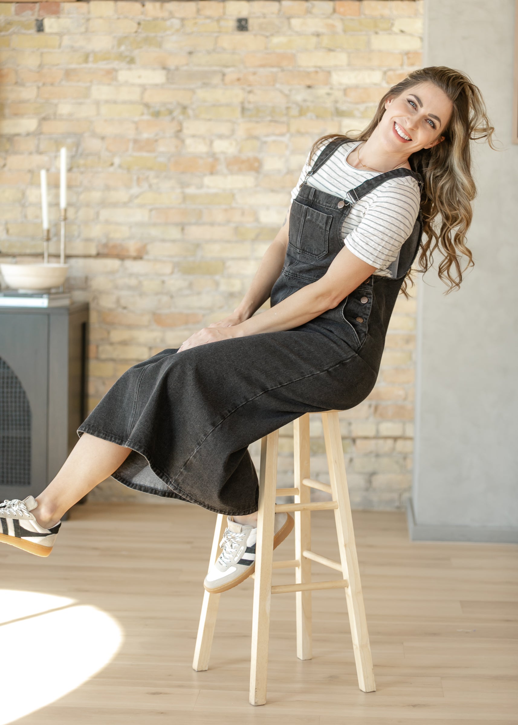 Blakely Black Overall Dress IC Dresses