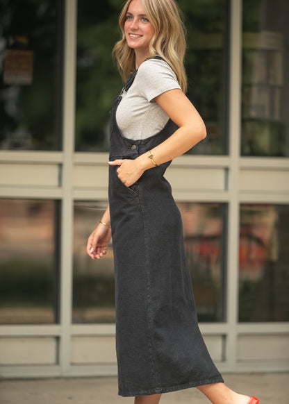 Blakely Black Overall Dress IC Dresses