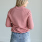 Bloom Gracefully Graphic Sweatshirt Tops