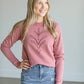 Bloom Gracefully Graphic Sweatshirt Tops