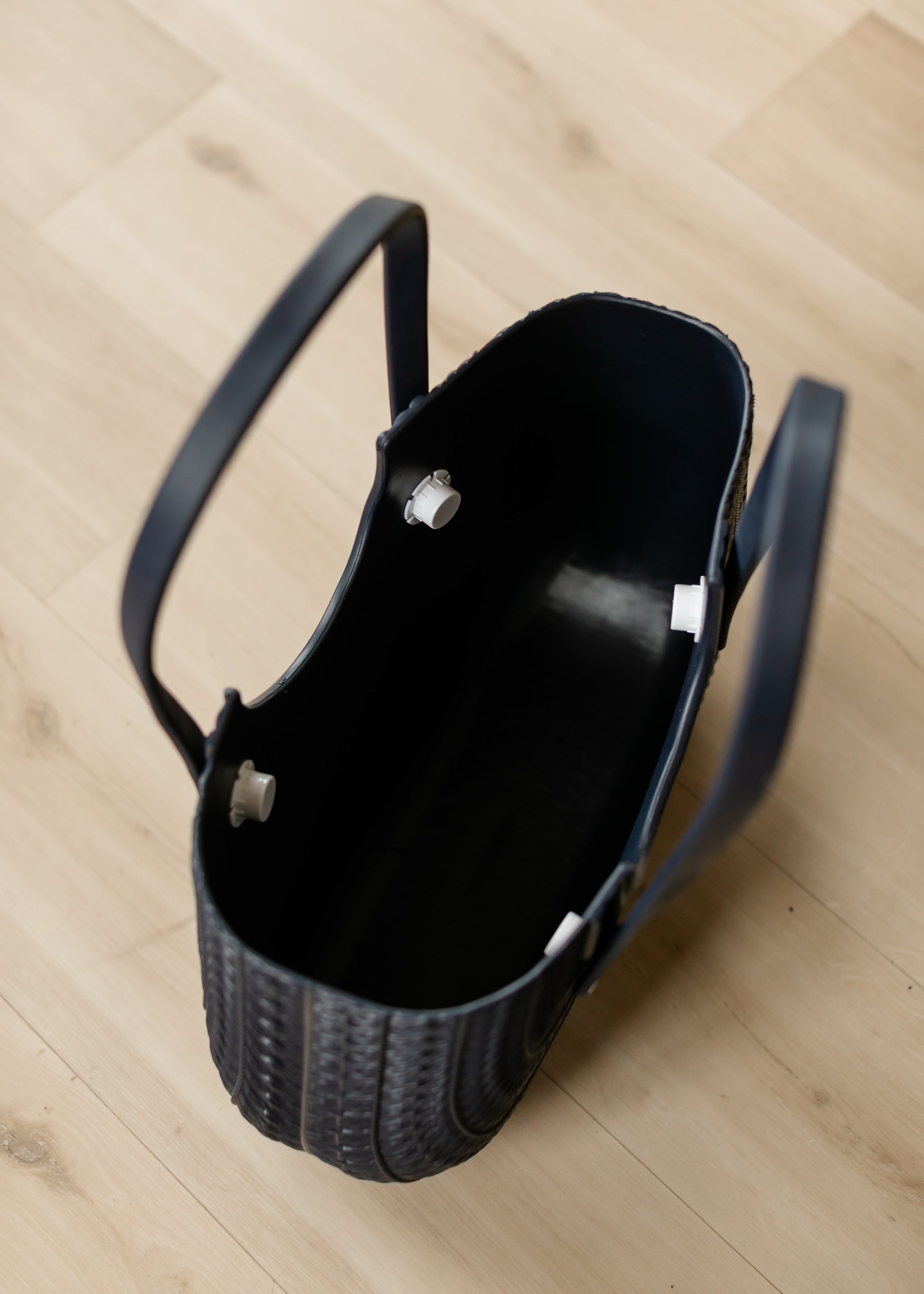 Blythe Navy Textured Versa Tote Accessory