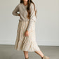 Boatneck Knit Long Sleeve Top FF Tops