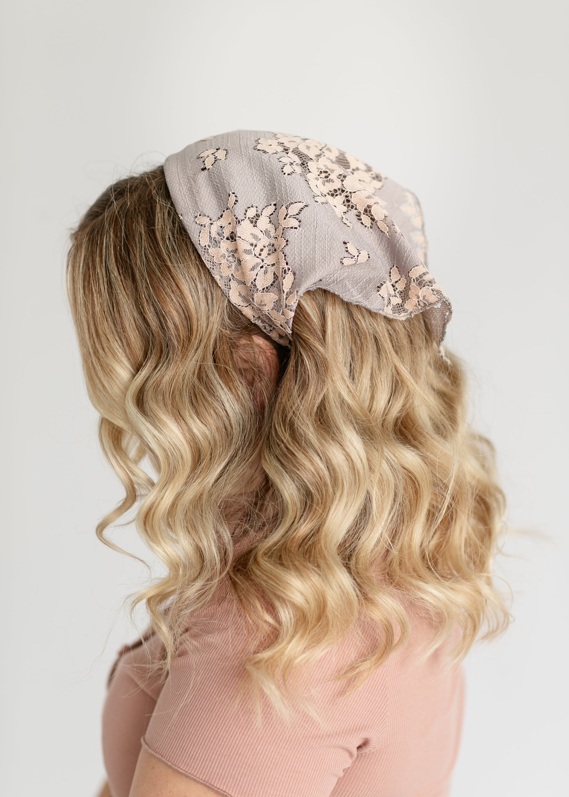 Boho Floral Lace Headscarf Accessories