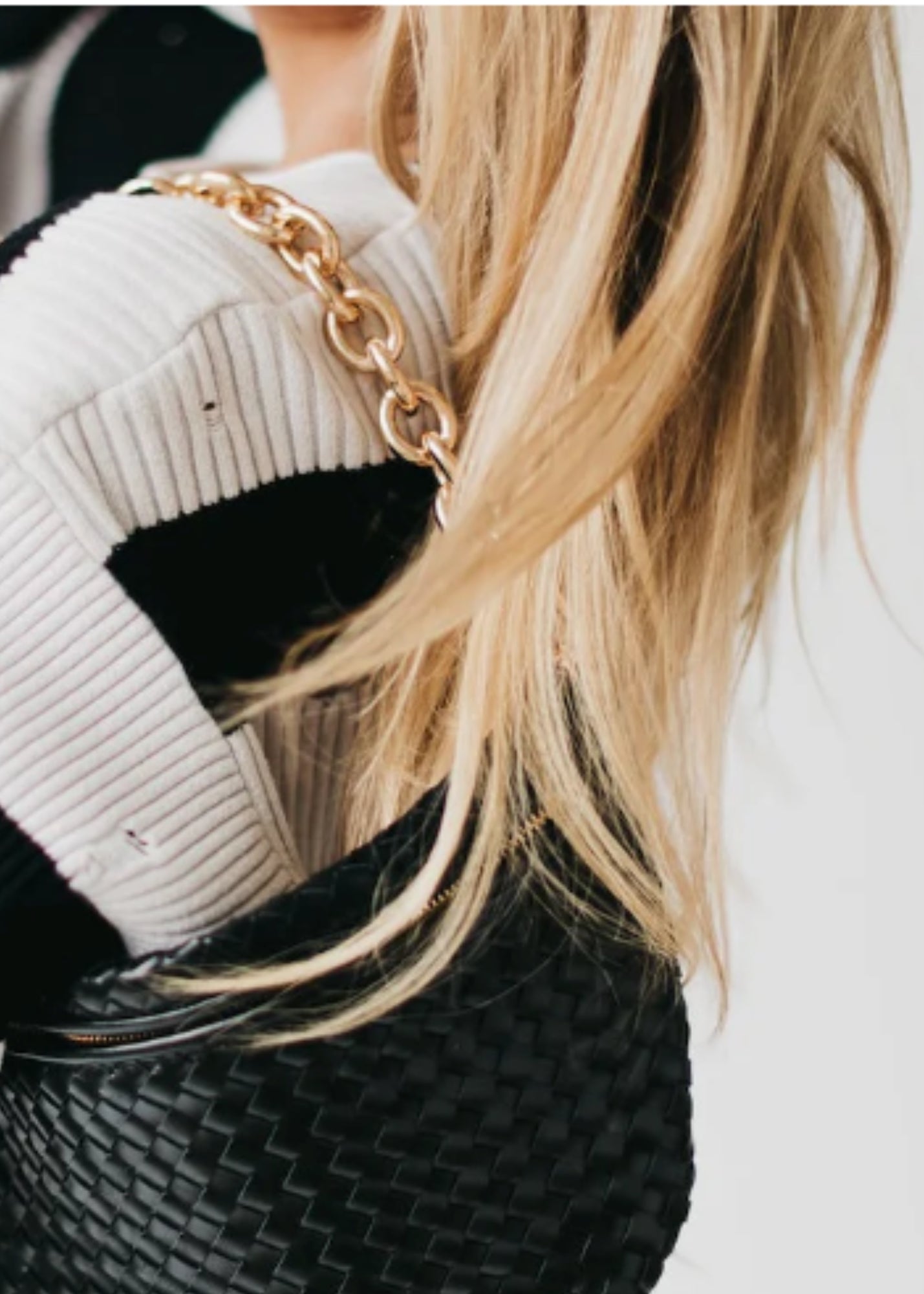 Bold Metal Chain Shoulder Strap Accessories