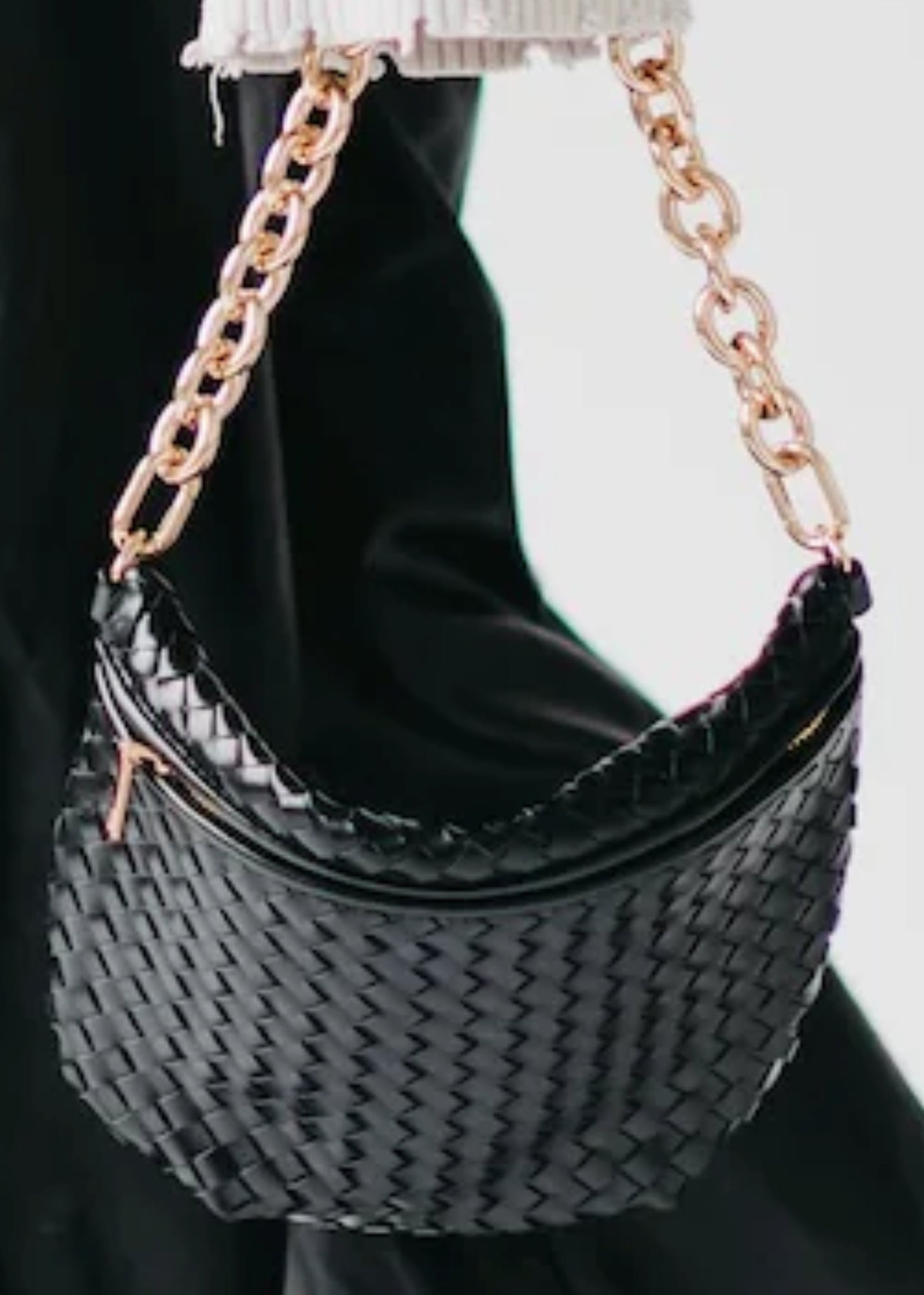 Bold Metal Chain Shoulder Strap Accessories