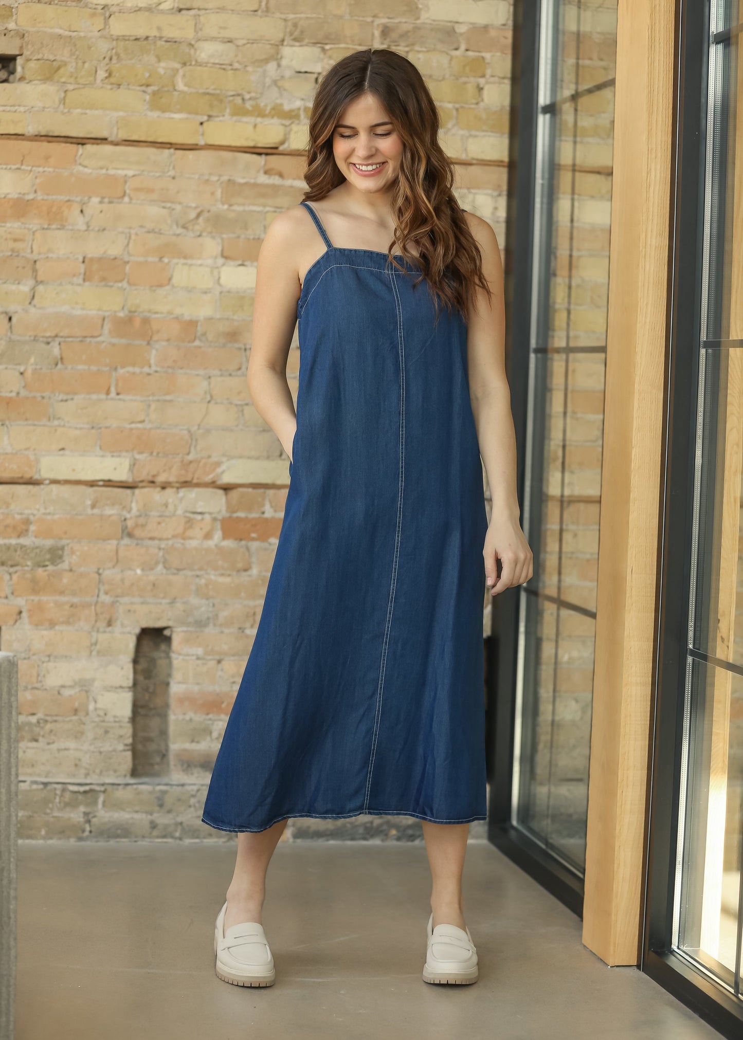 Bow Back Tank Maxi Dress FF Dresses