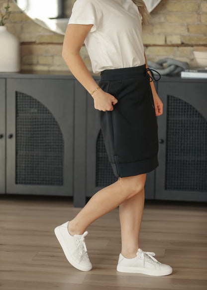 Bradi Side Zip Midi Skirt IC Skirts