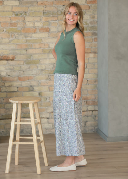 Braylyn Berry Floral Midi Skirt IC Skirts