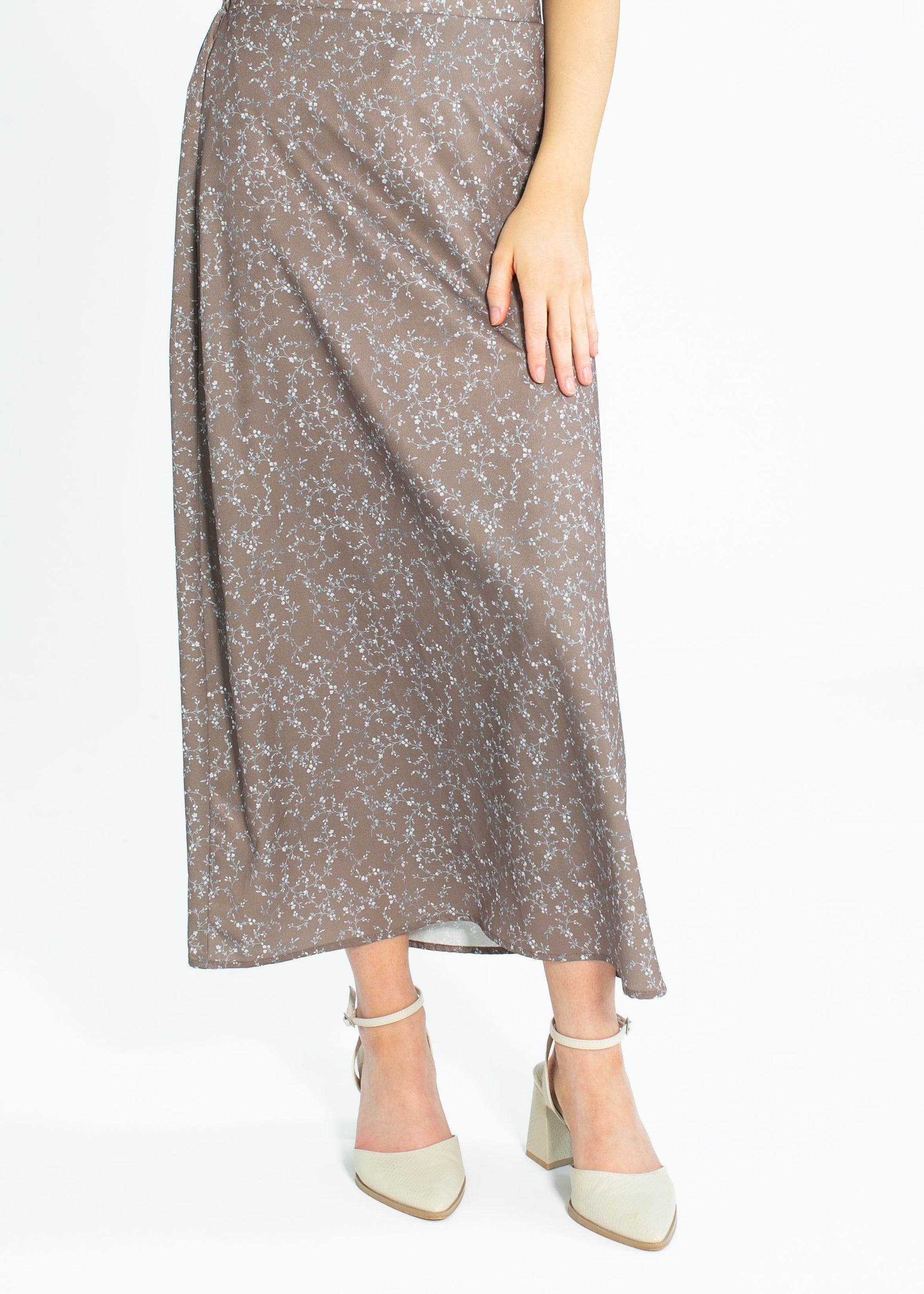 Braylyn Floral Midi Skirt IC Skirts